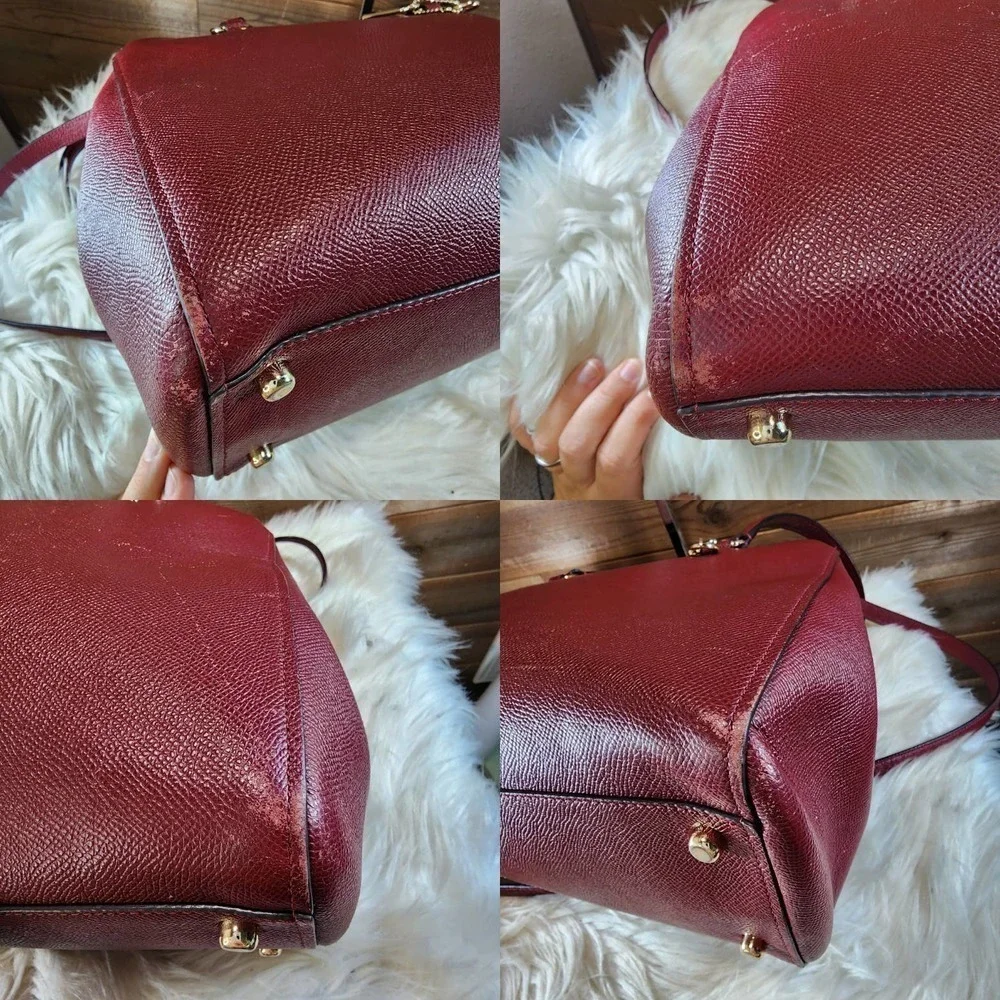 Coach Bordeaux Red Stanton Carryall